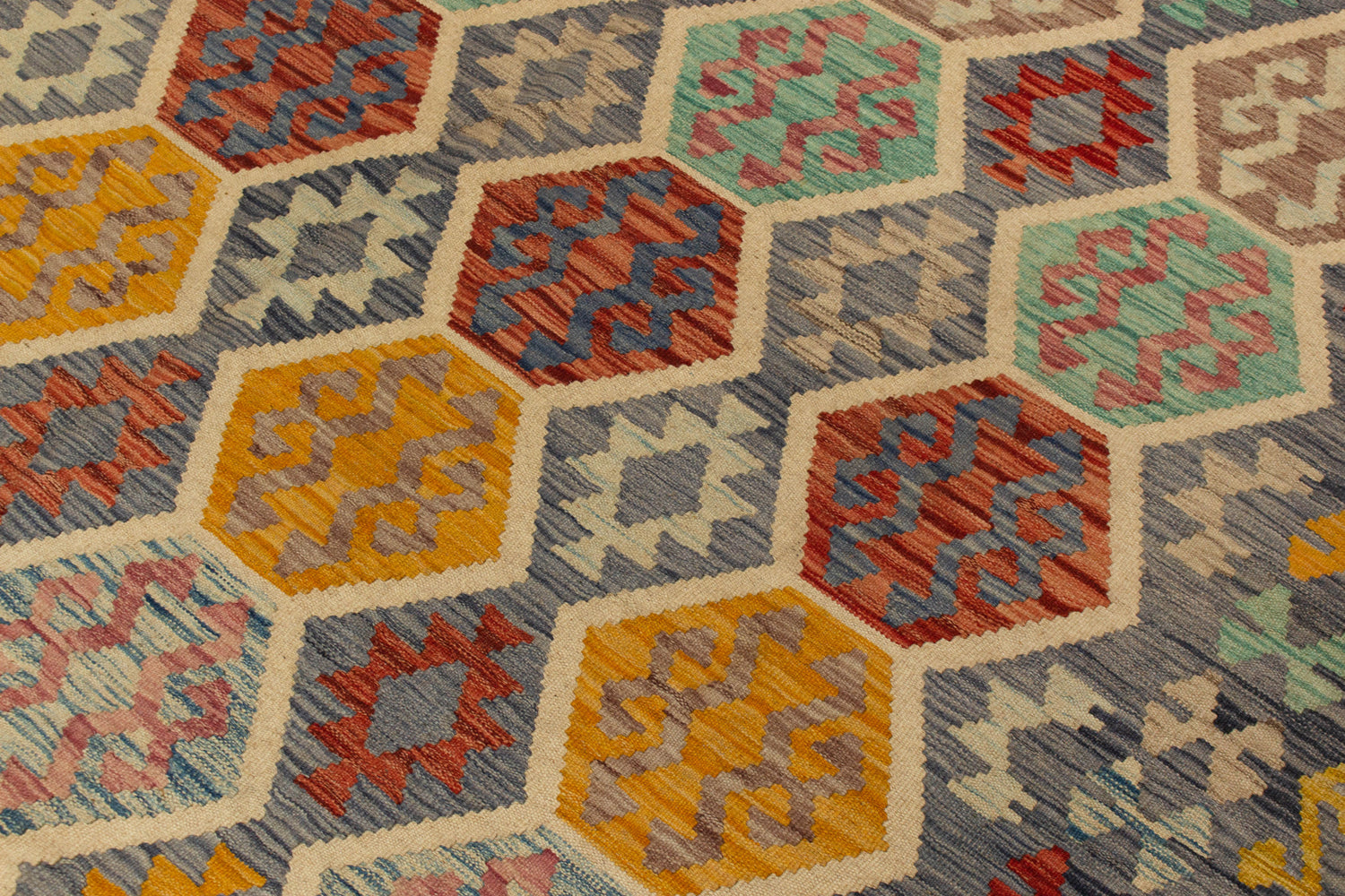 Afghan Kilim | 295 x 205 cm