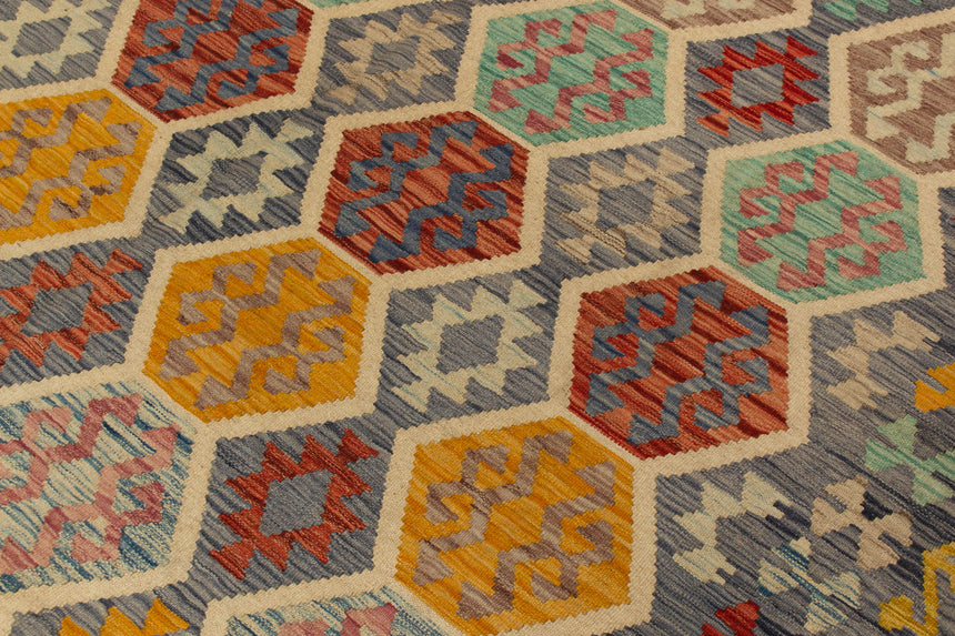 Afghan Kilim | 295 x 205 cm