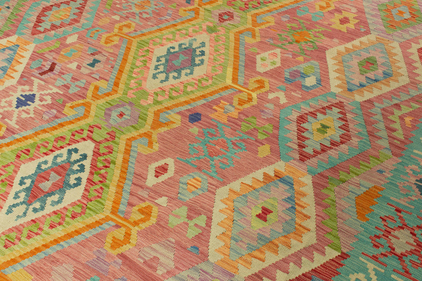 Afghan Kilim | 298 x 252 cm
