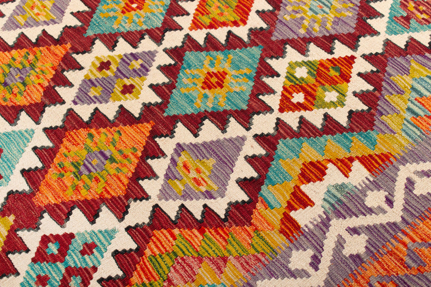 Kilim Afgano | 197 x 161 cm