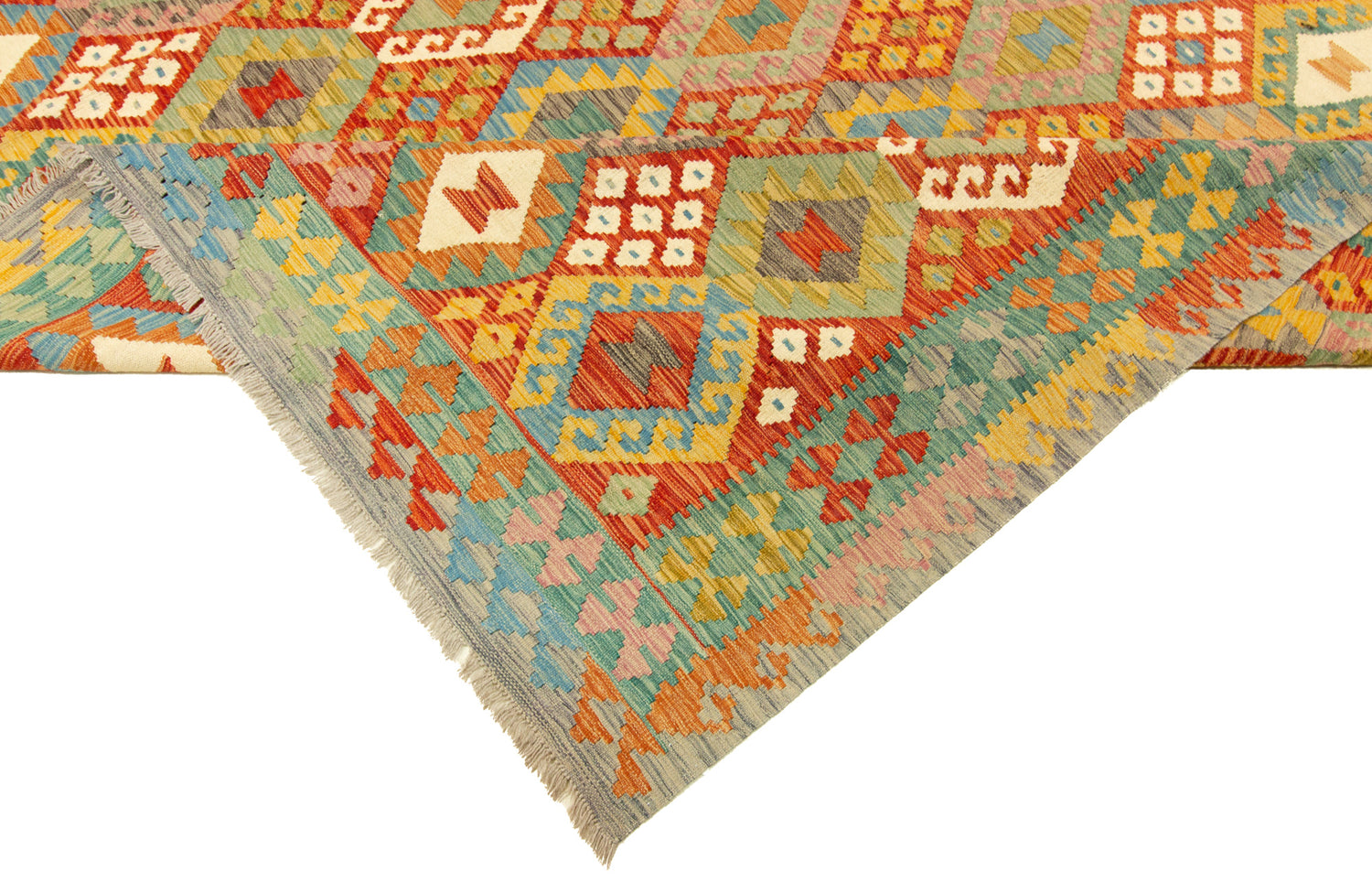 Kilim Afgano | 253 x 246 cm