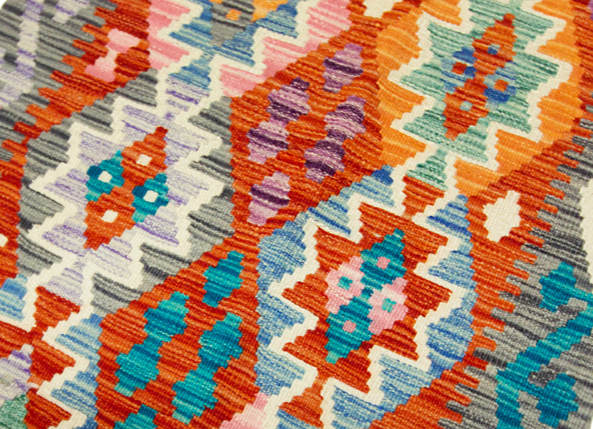 Kilim Afgano | 387 x 80 cm