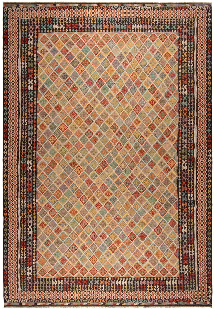 Afghan Kilim | 594 x 414 cm
