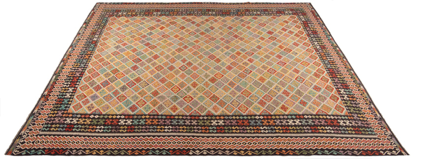 Afghan Kilim | 594 x 414 cm