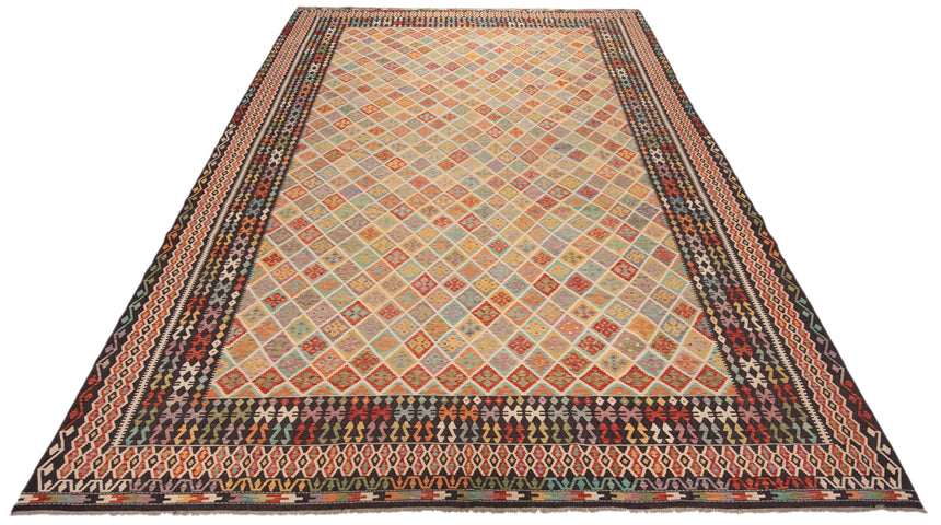 Afghan Kilim | 594 x 414 cm