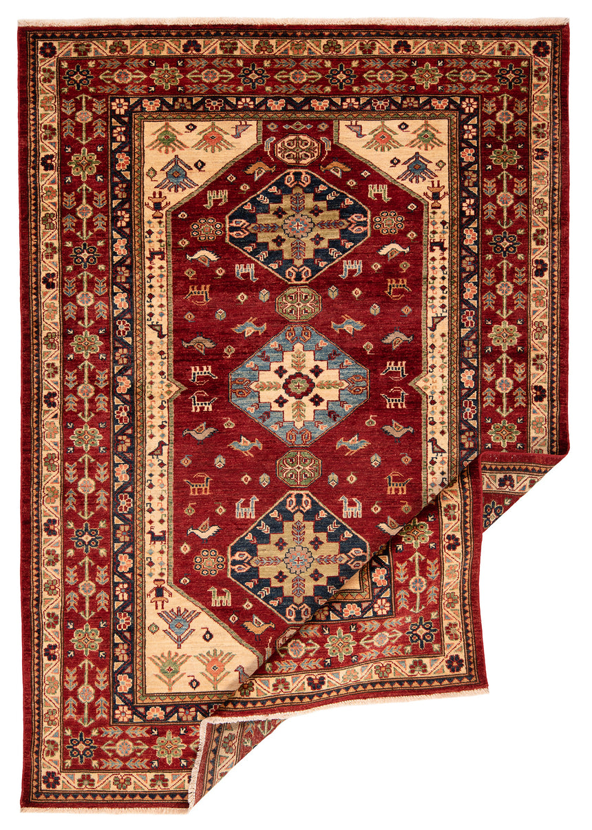 Kazak Fine Rug | 209 x 147 cm