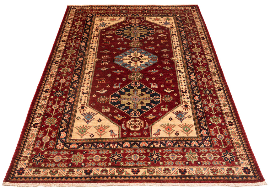 Kazak Fine Rug | 209 x 147 cm
