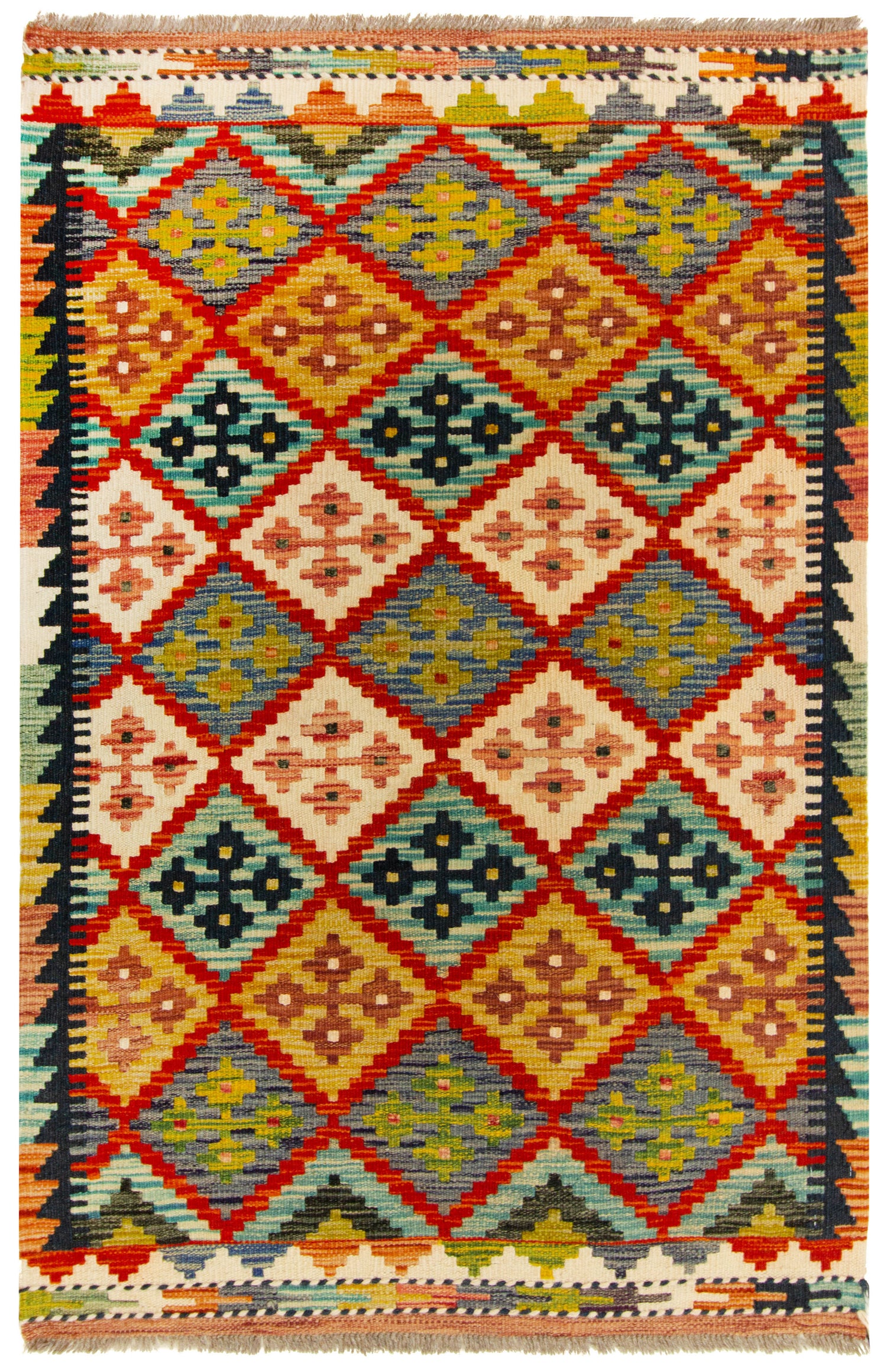 Kilim Afgano | 138 x 90 cm