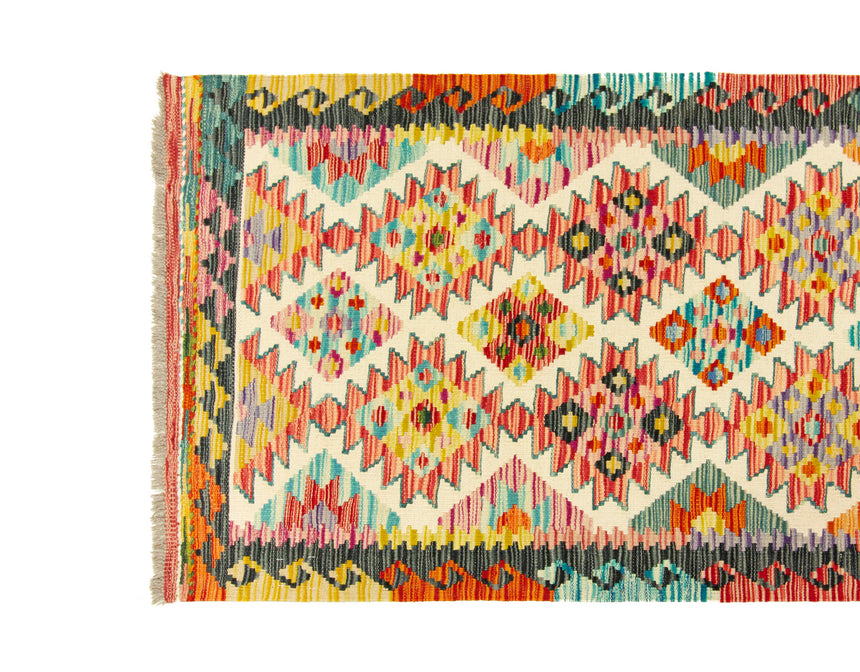 Kilim Afgano | 260 x 85 cm