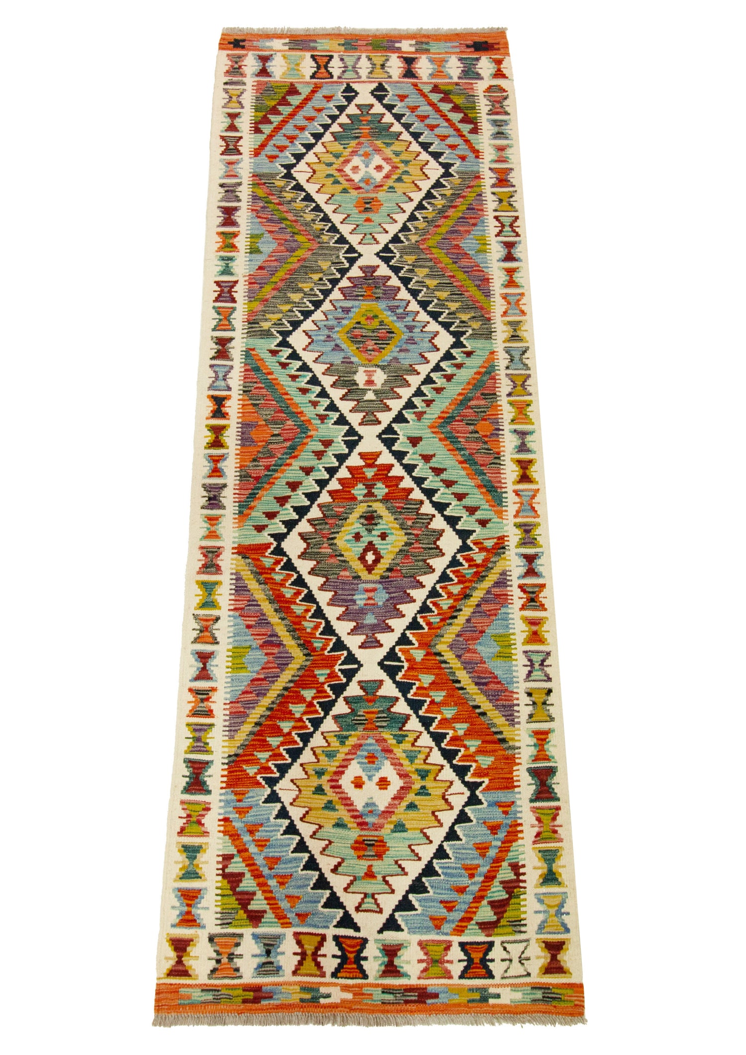 Kilim Afgano | 234 x 79 cm