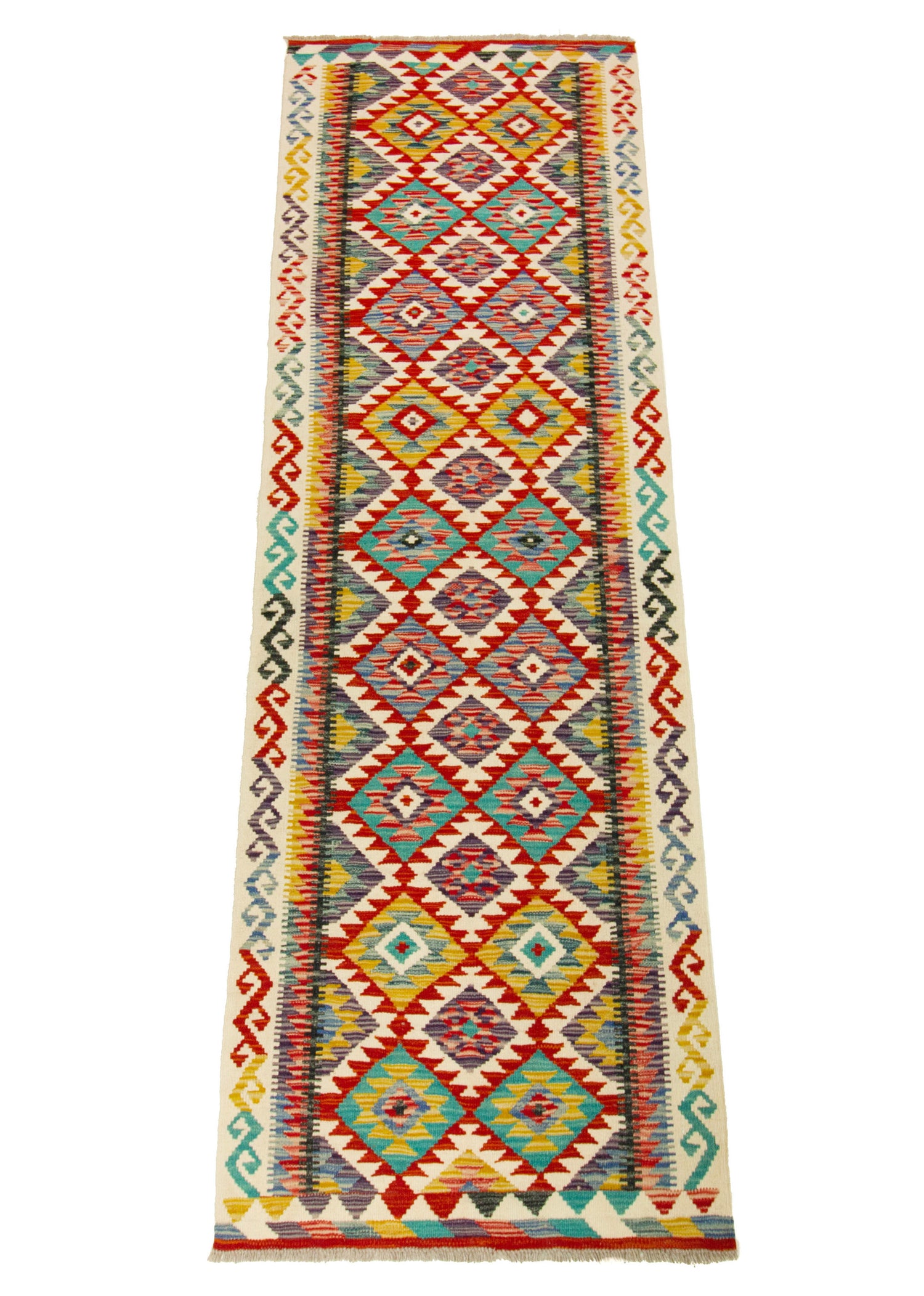 Kilim Afgano | 238 x 79 cm