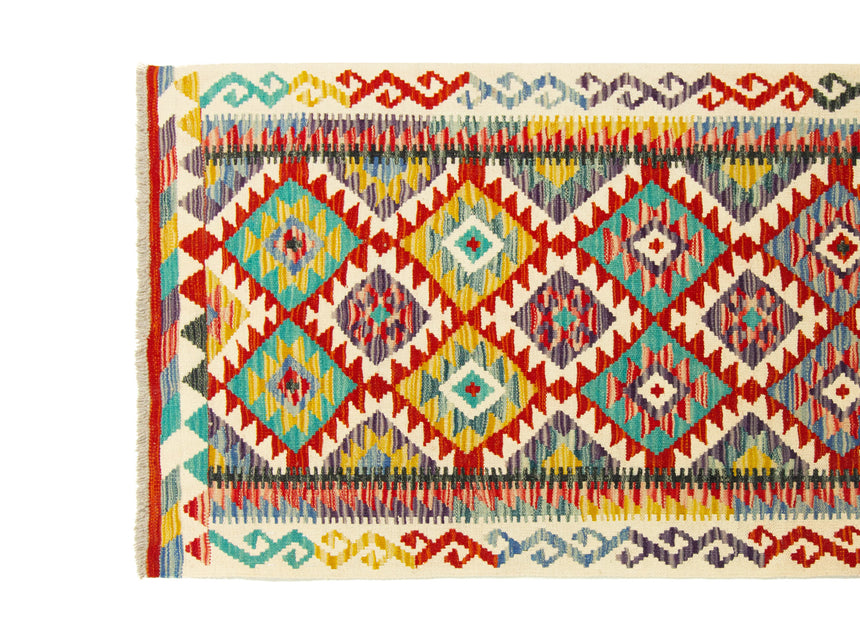 Kilim Afgano | 238 x 79 cm