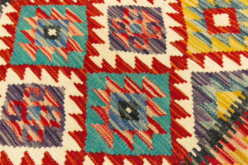 Kilim Afgano | 238 x 79 cm