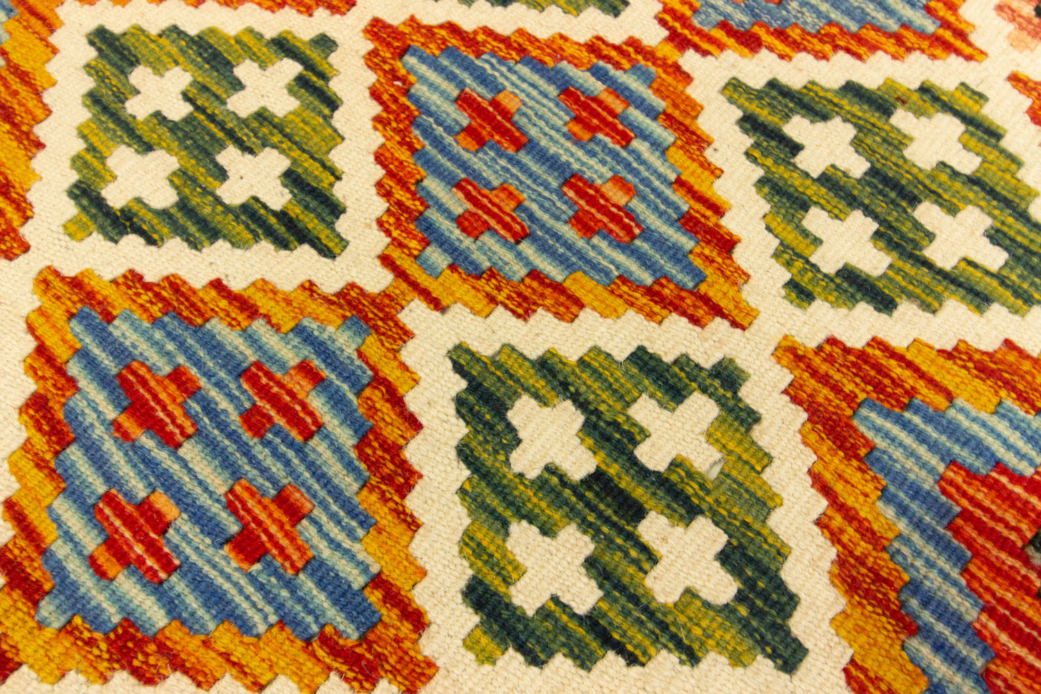 Afghan Kilim | 251 x 78 cm