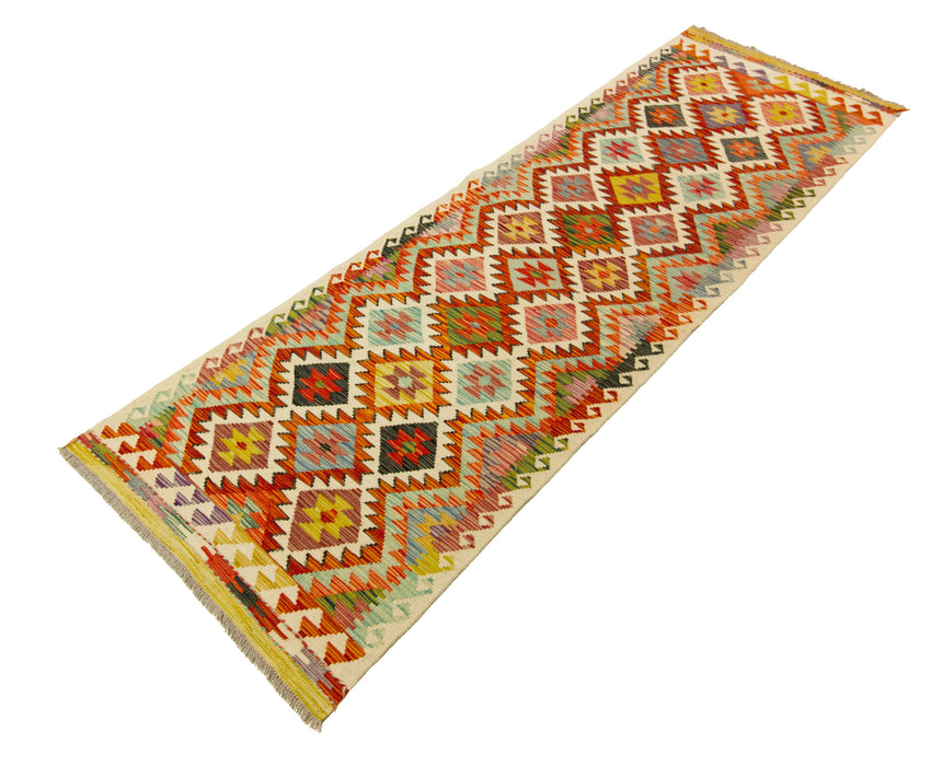 Afghan Kilim | 249 x 80 cm