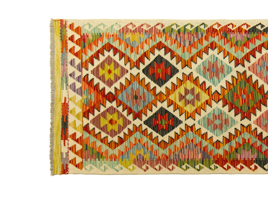 Afghan Kilim | 249 x 80 cm