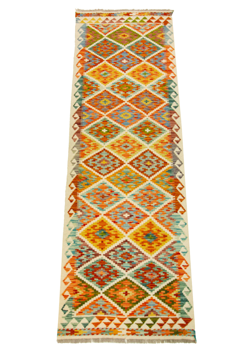 Afghan Kilim | 248 x 82 cm