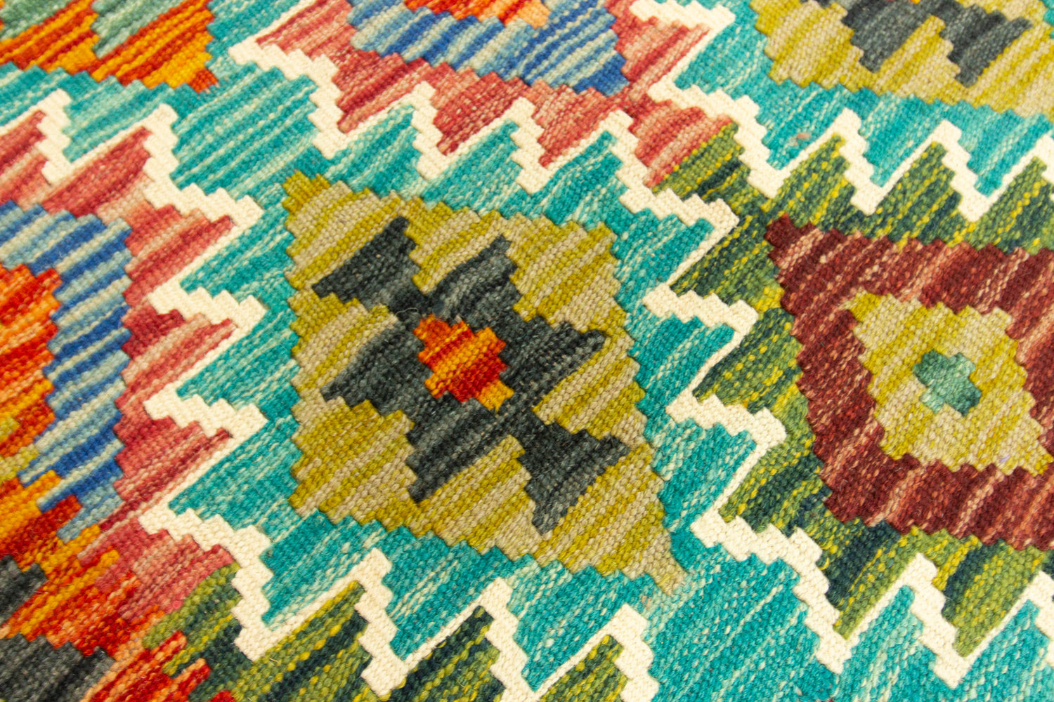 Afghan Kilim | 247 x 83 cm