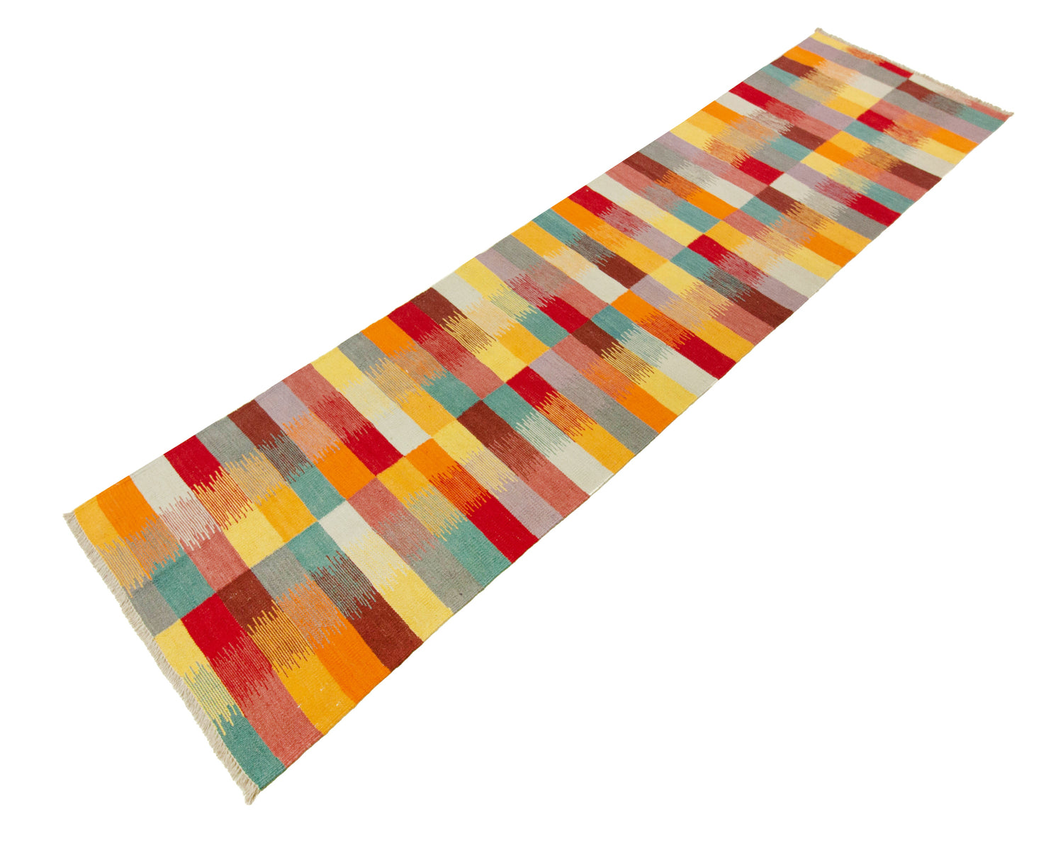 Kilim Afgano | 290 x 74 cm