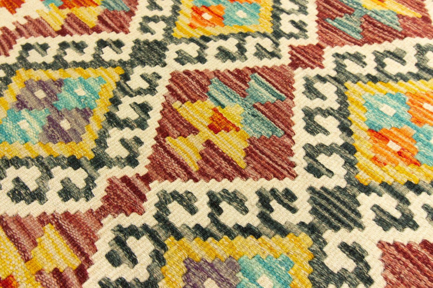 Afghan Kilim | 291 x 64 cm