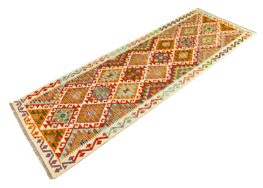 Afghan Kilim | 281 x 90 cm