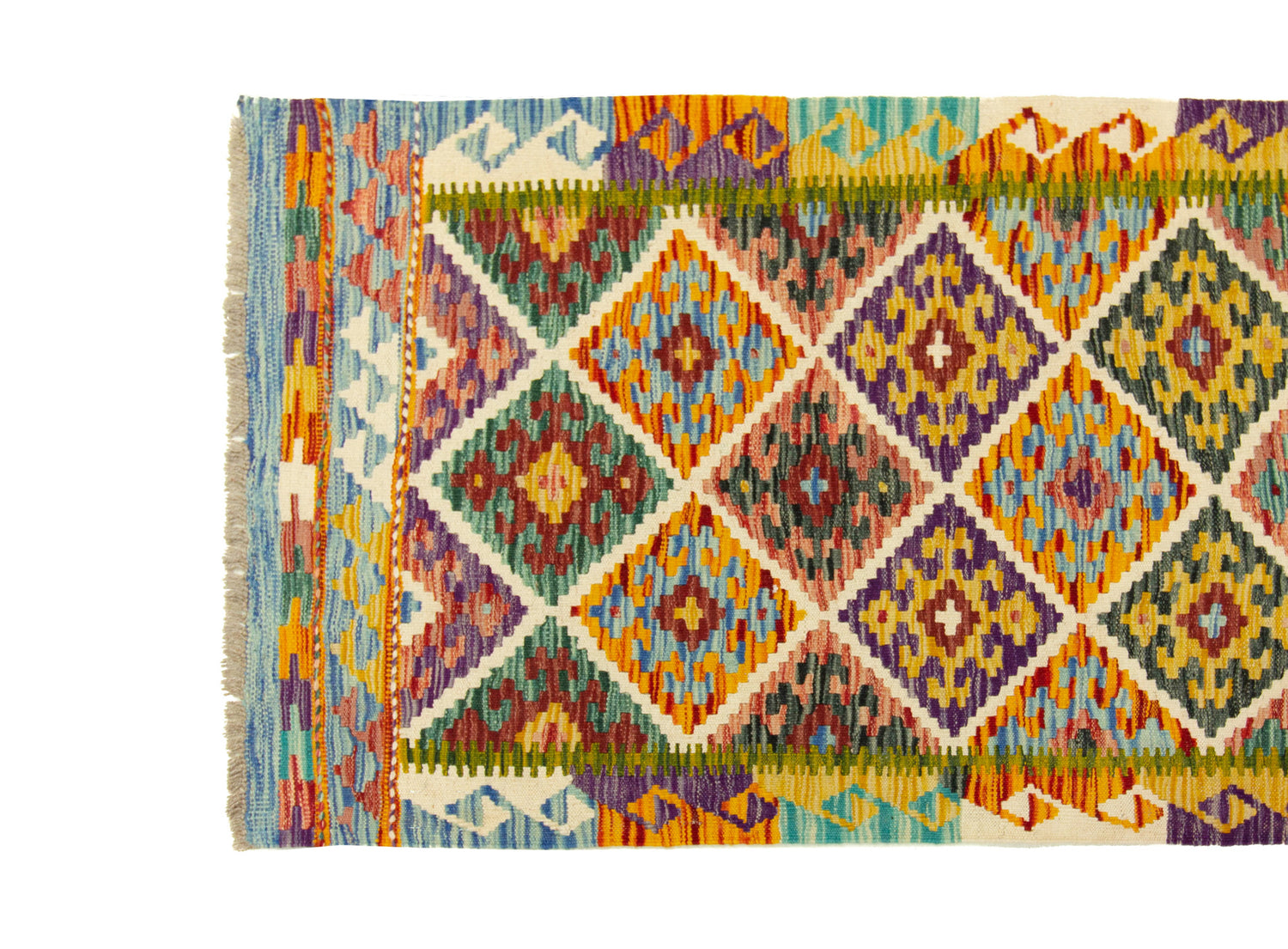Afghan Kilim | 238 x 86 cm