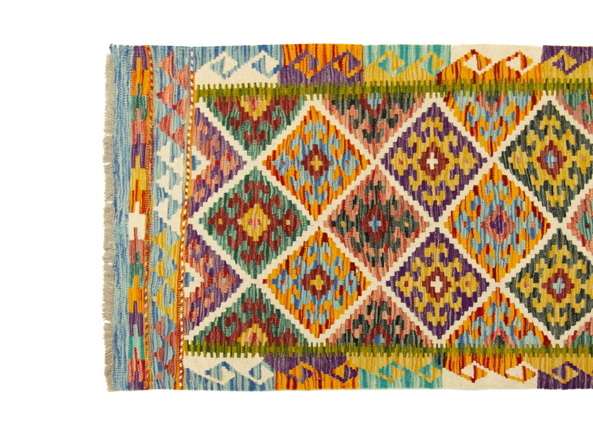 Afghan Kilim | 238 x 86 cm