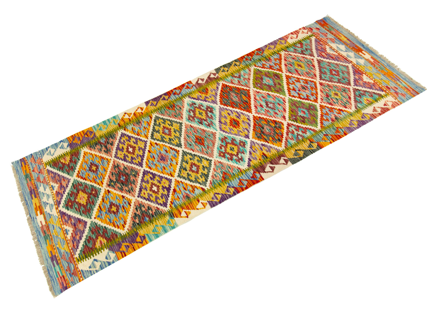 Afghan Kilim | 238 x 86 cm