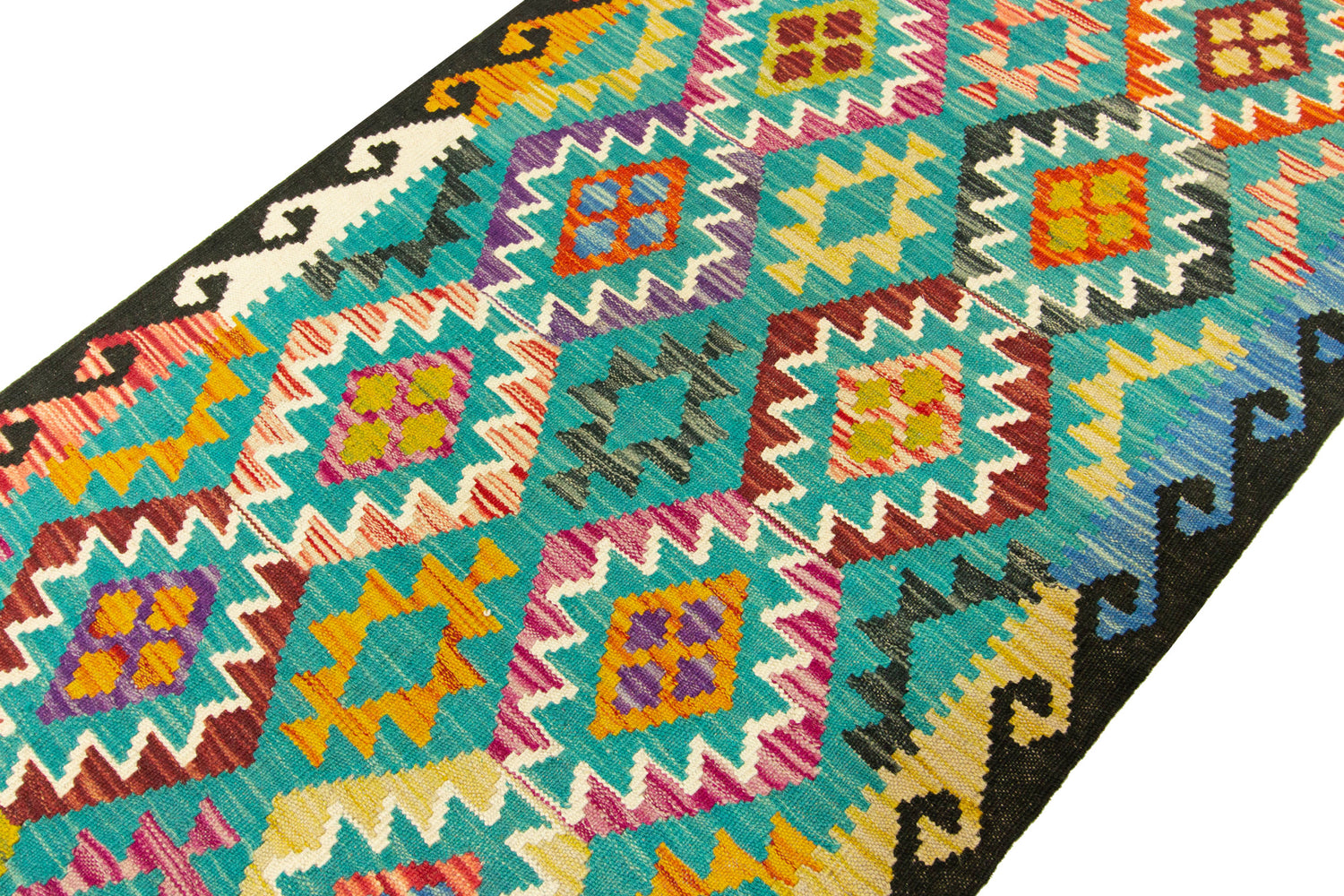 Afghan Kilim | 253 x 82 cm