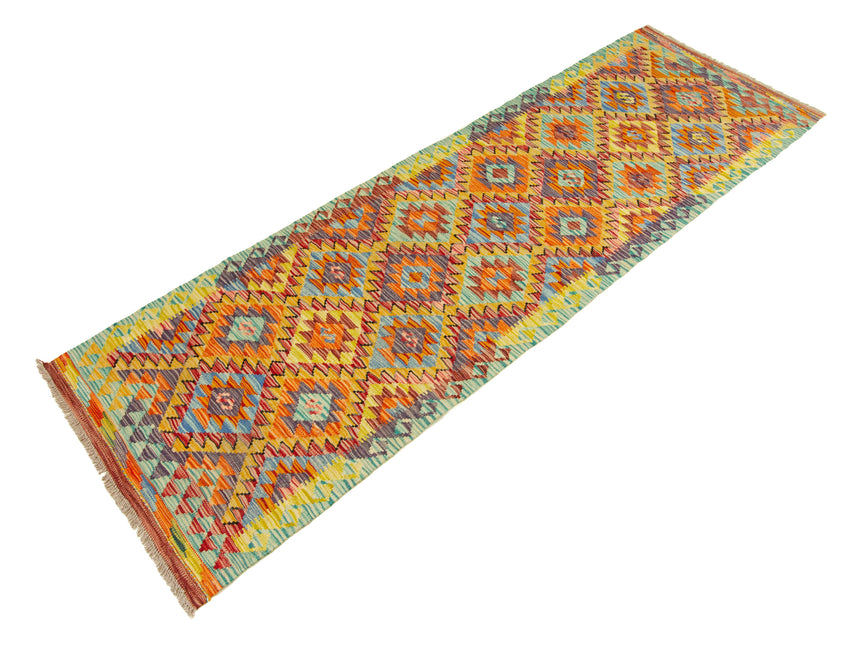 Afghan Kilim | 253 x 78 cm