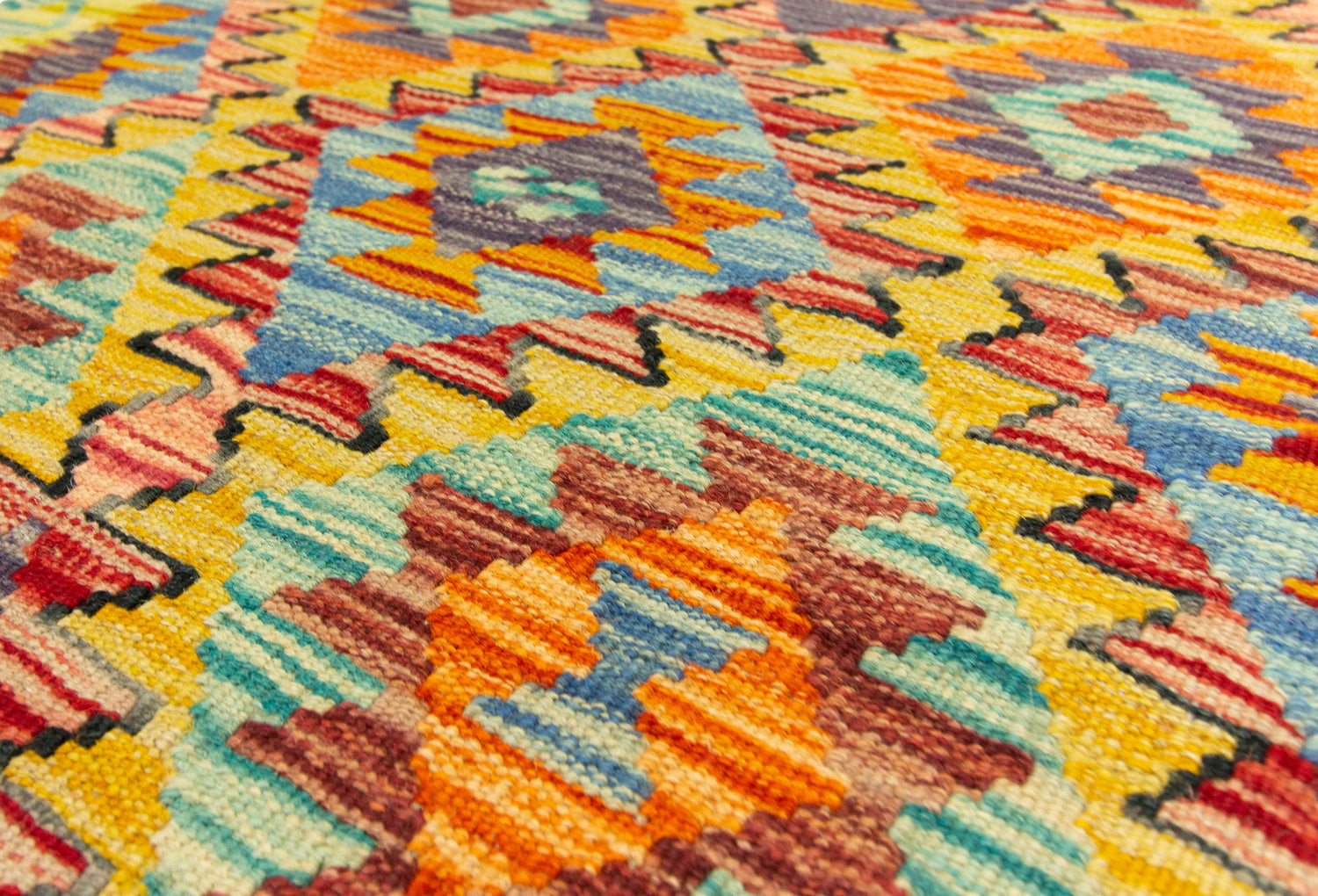 Afghan Kilim | 253 x 78 cm