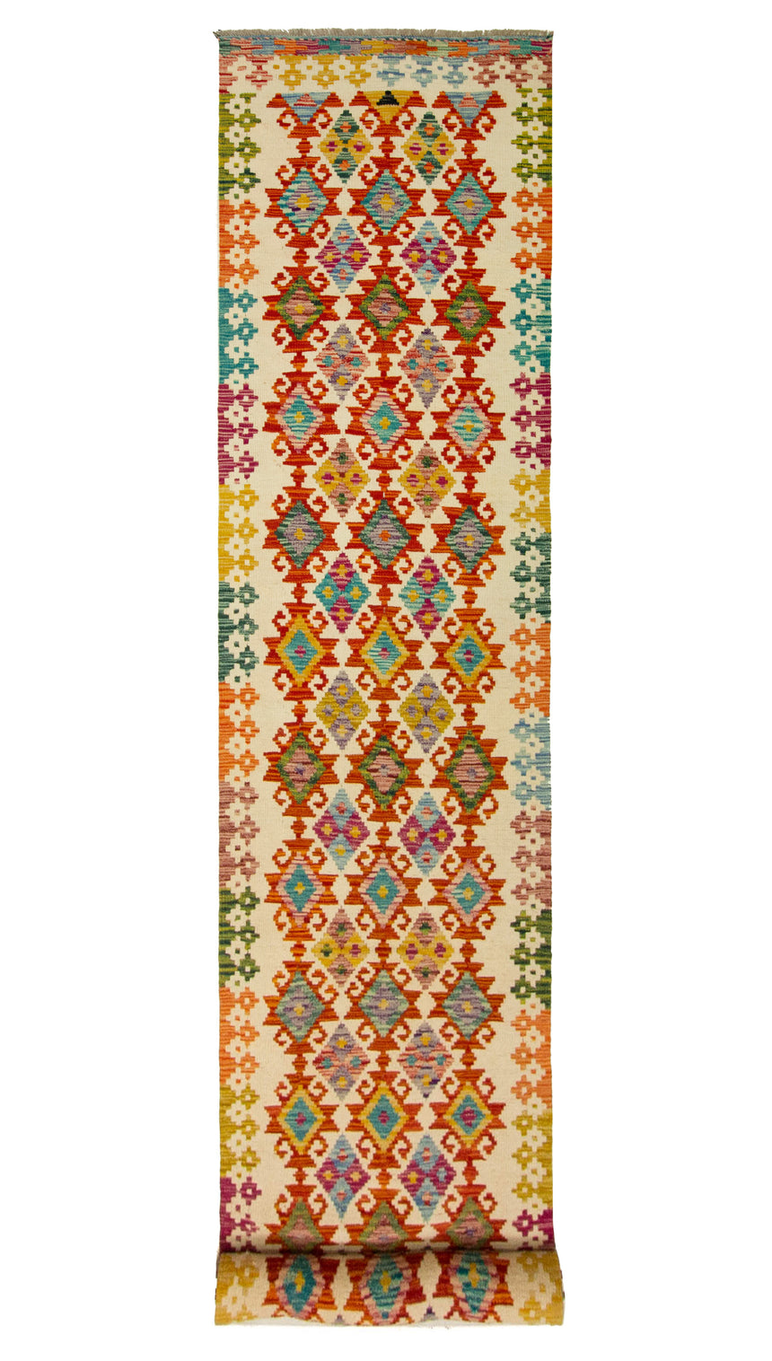 Kilim Afgano | 489 x 86 cm