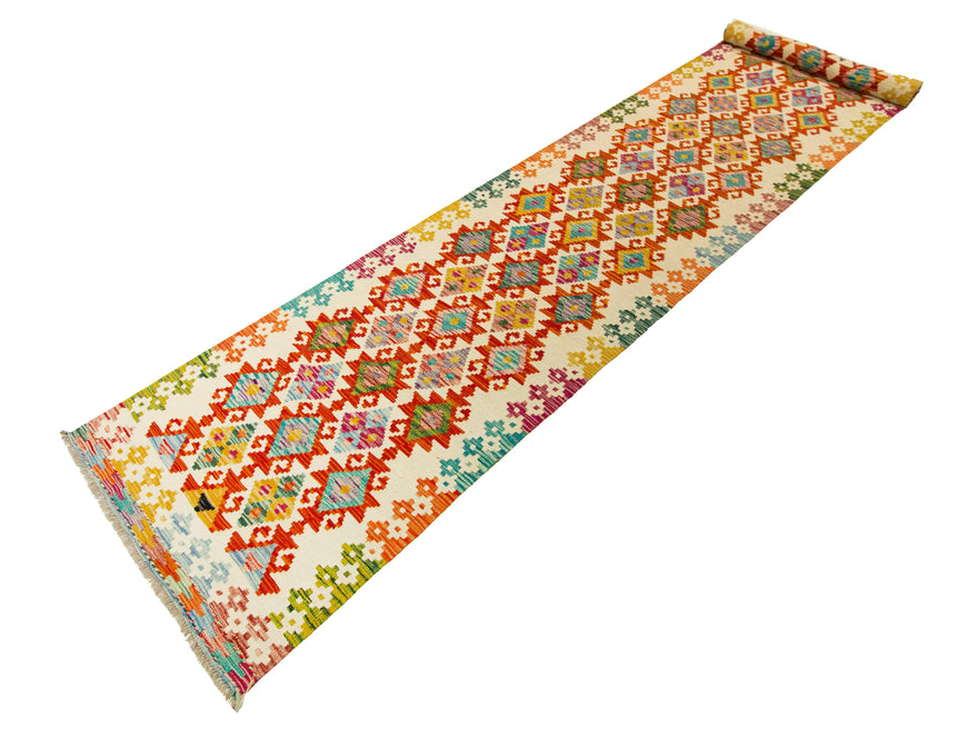 Kilim Afgano | 489 x 86 cm