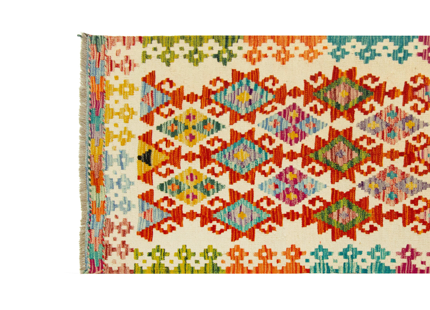 Kilim Afgano | 489 x 86 cm
