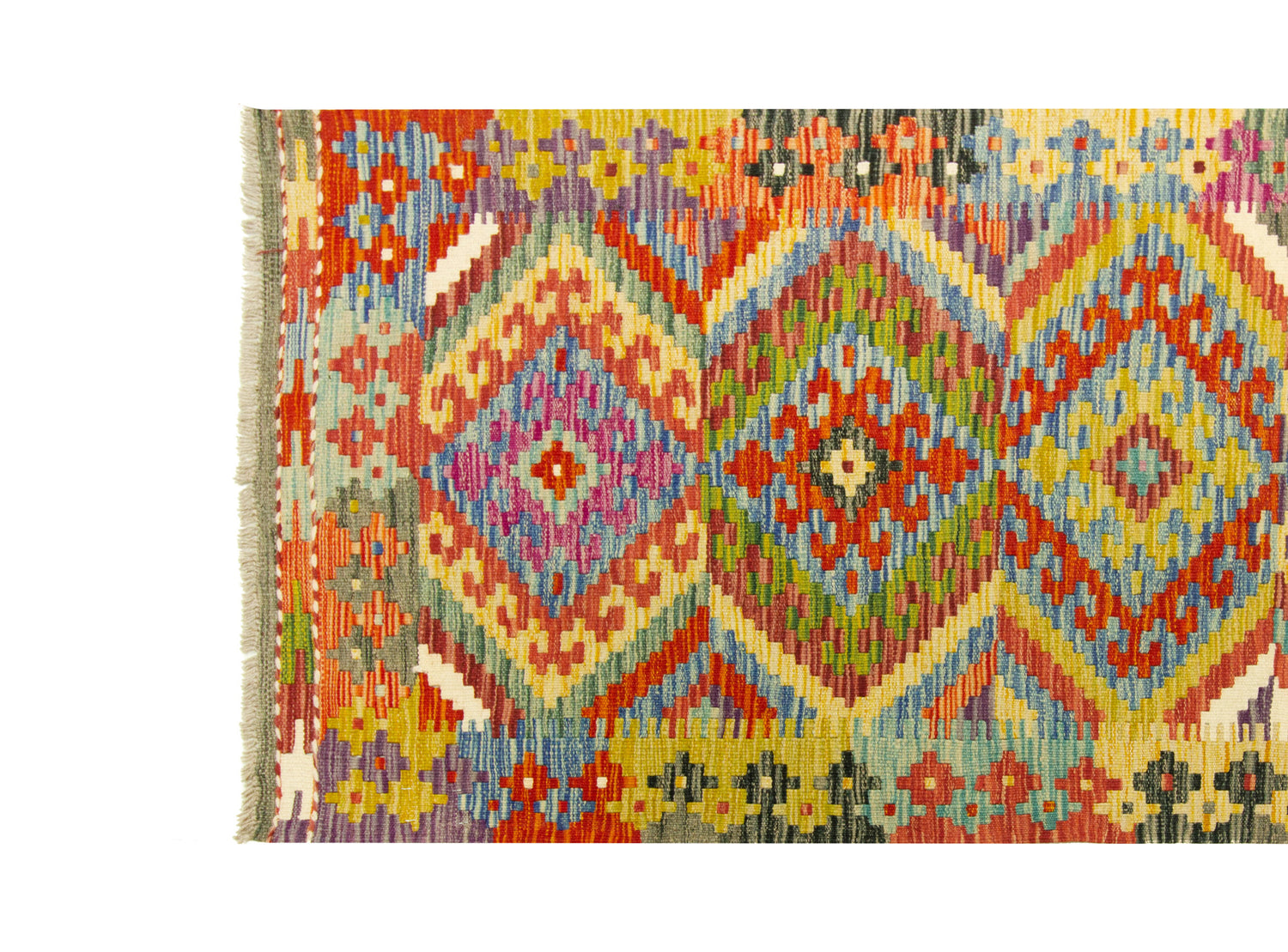 Afghan Kilim | 483 x 81 cm