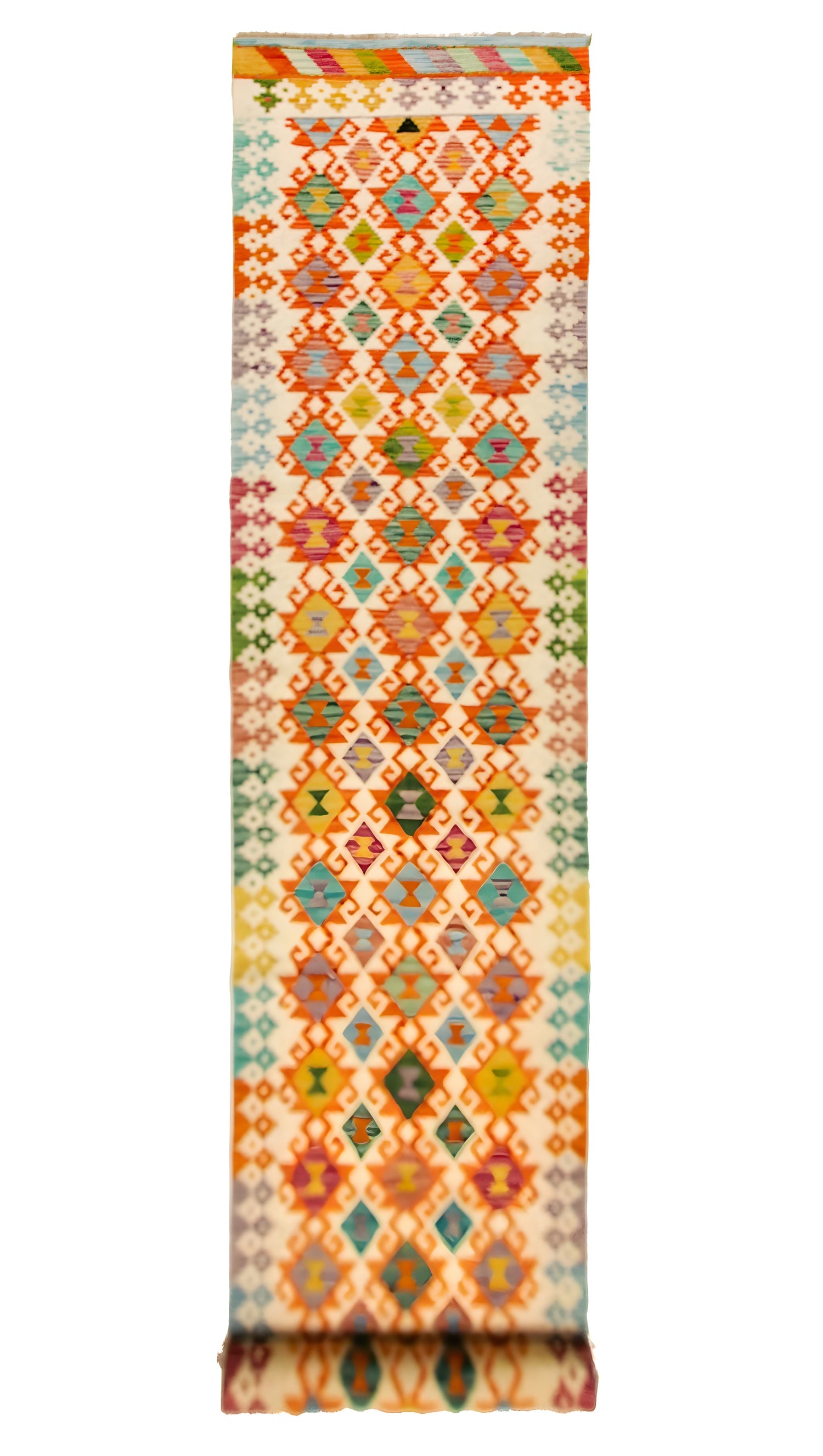 Kilim Afgano | 492 x 82 cm