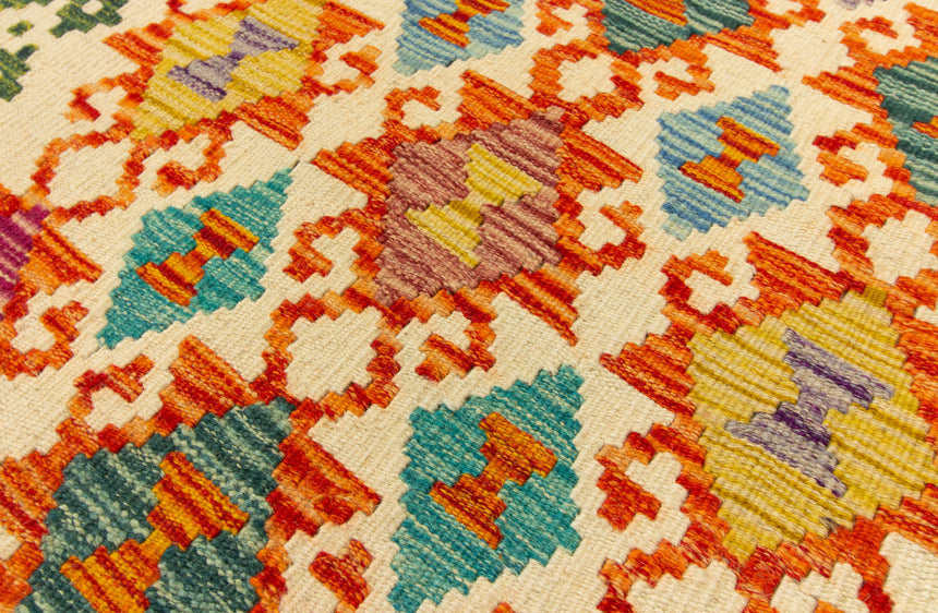 Kilim Afgano | 492 x 82 cm