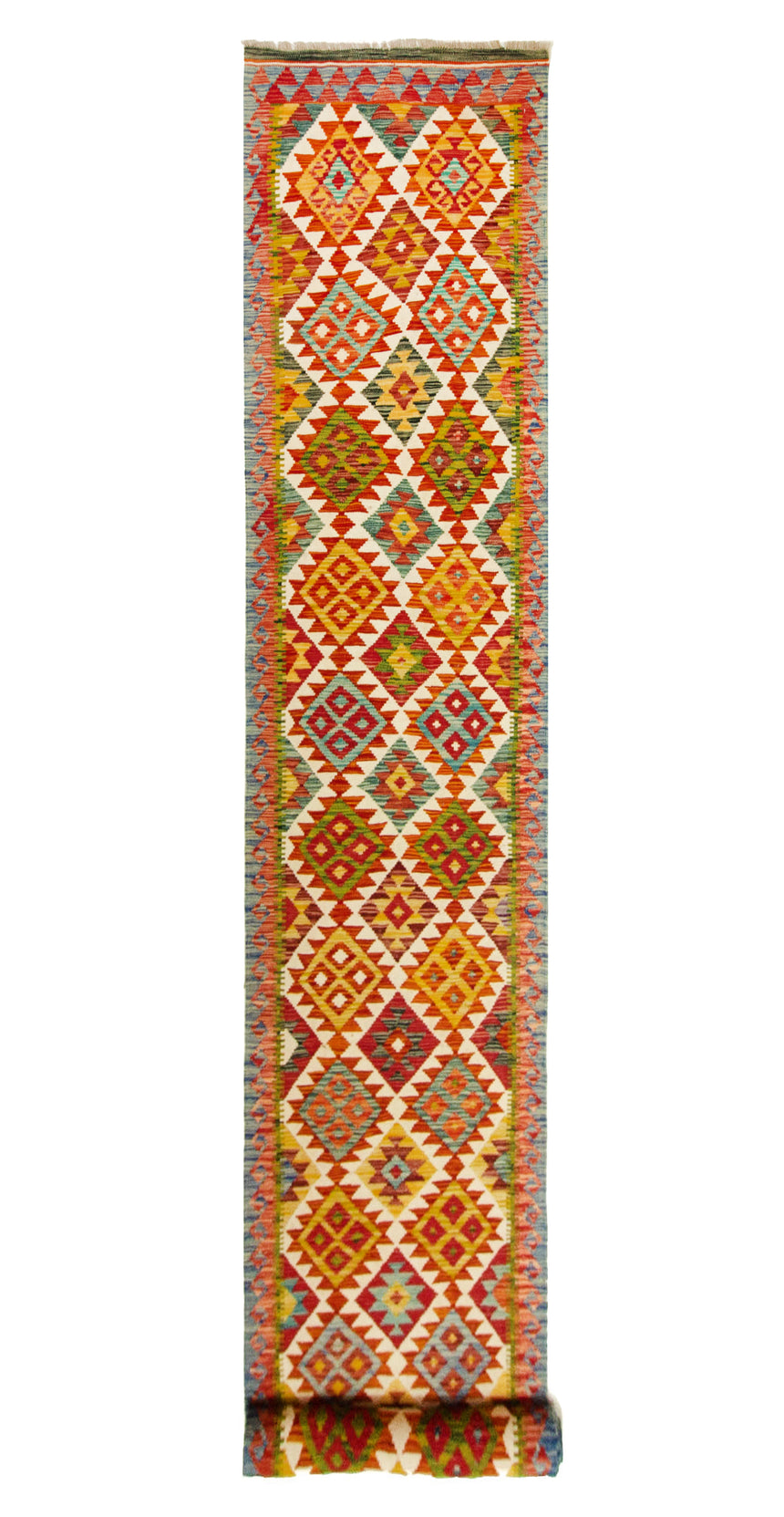 Afghan Kilim | 505 x 82 cm