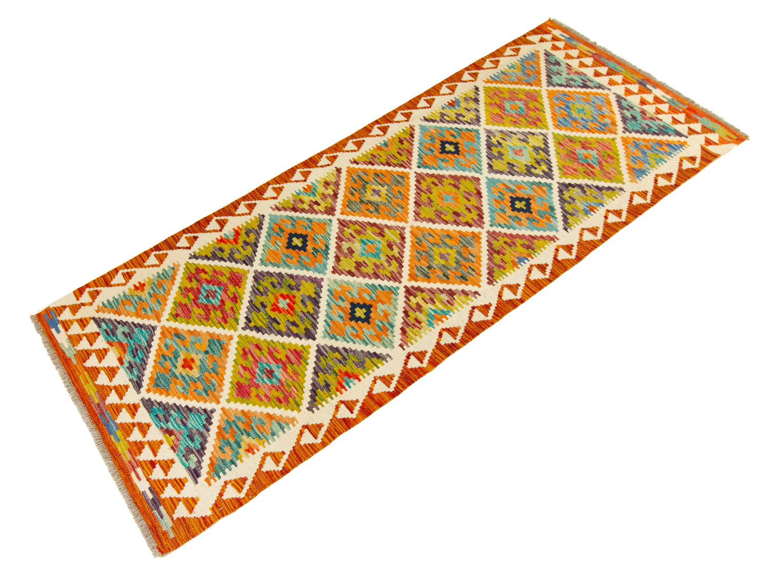 Kilim Afgano | 202 x 80 cm