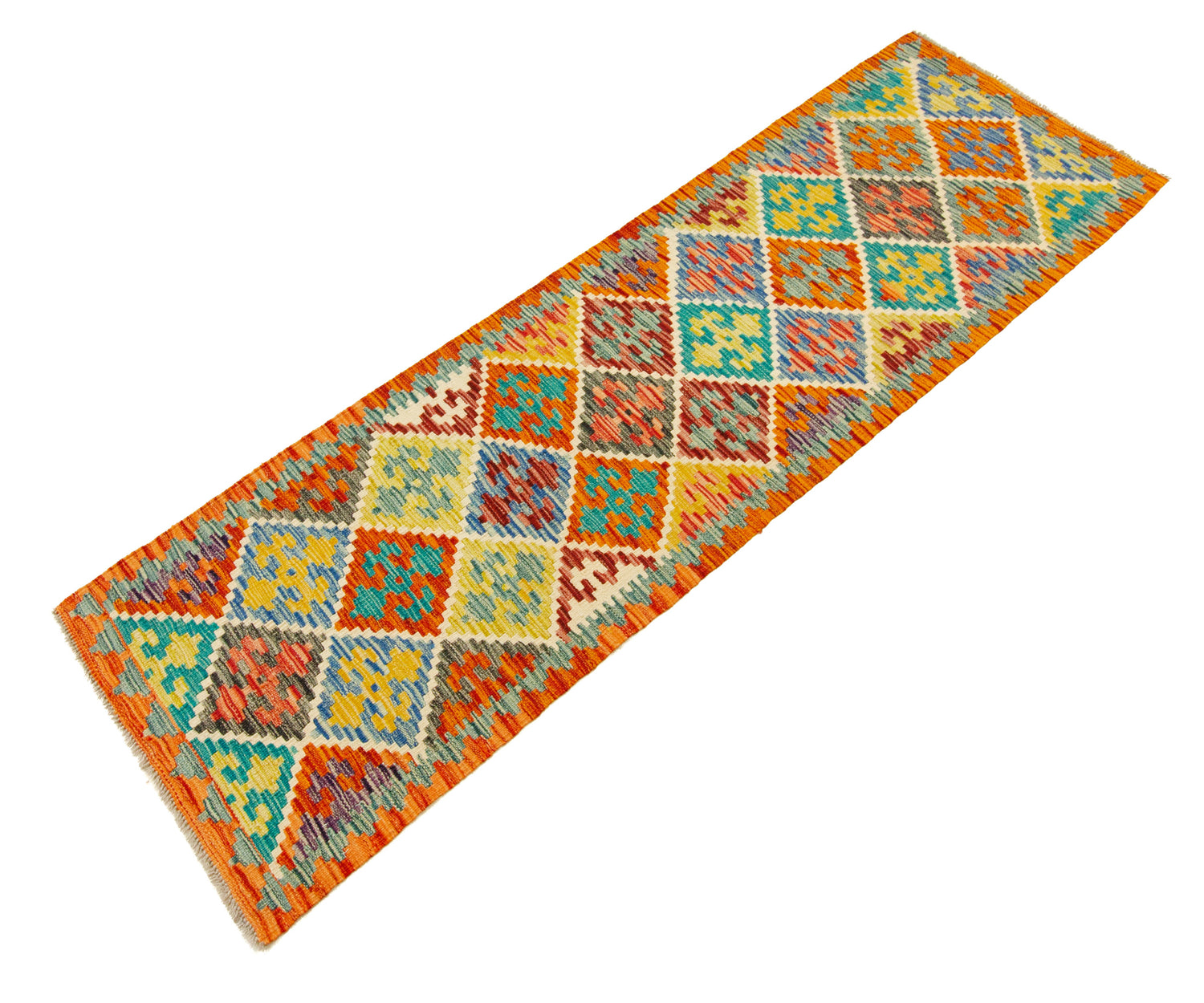 Afghan Kilim | 199 x 60 cm