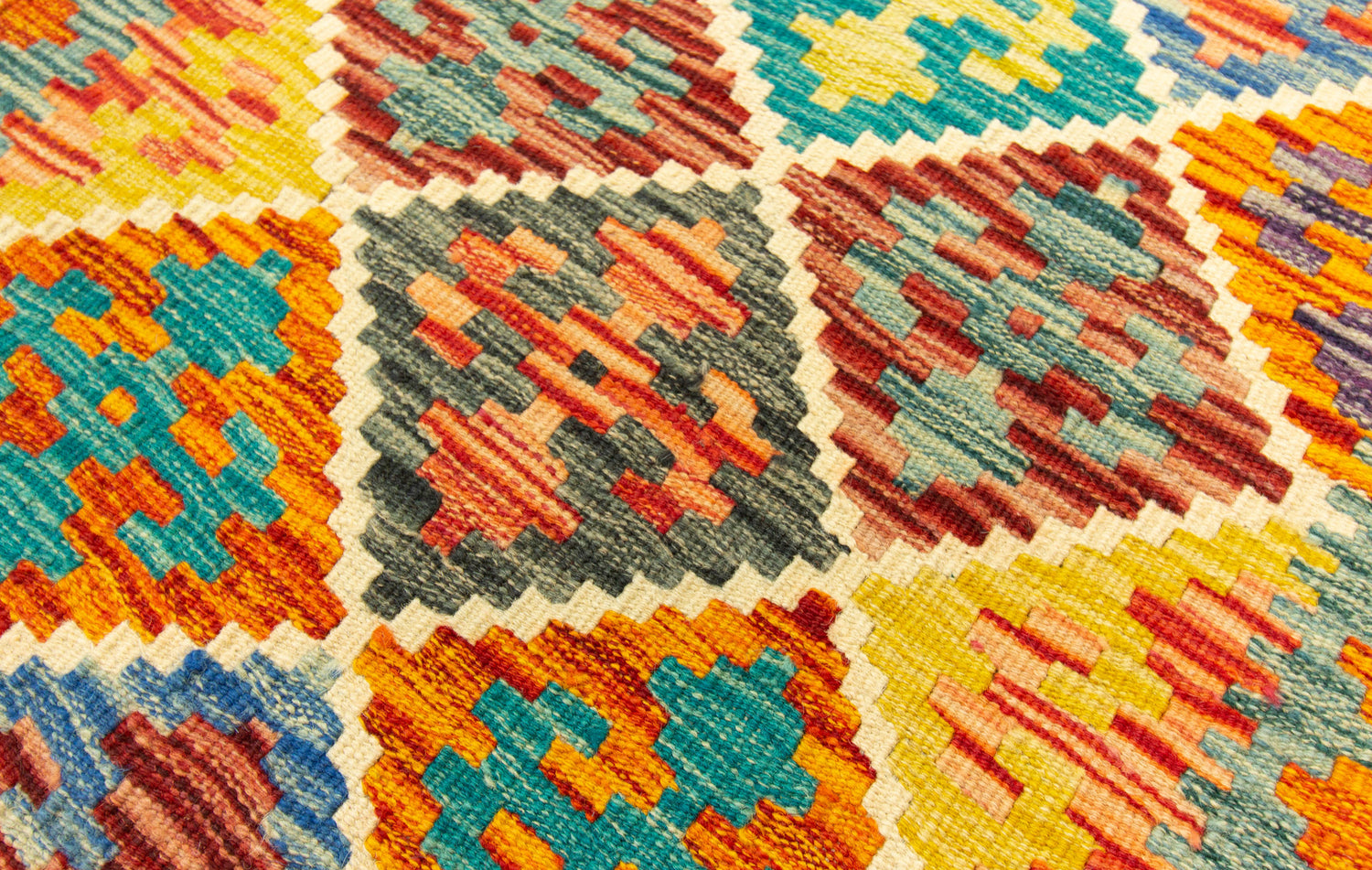 Afghan Kilim | 199 x 60 cm