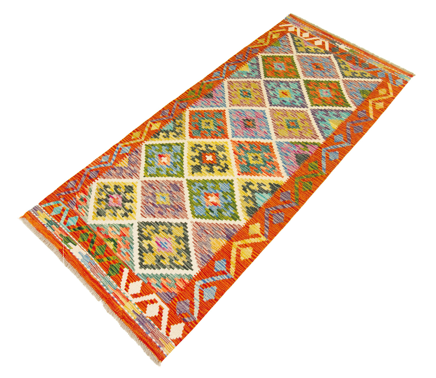 Kilim Afgano | 192 x 85 cm