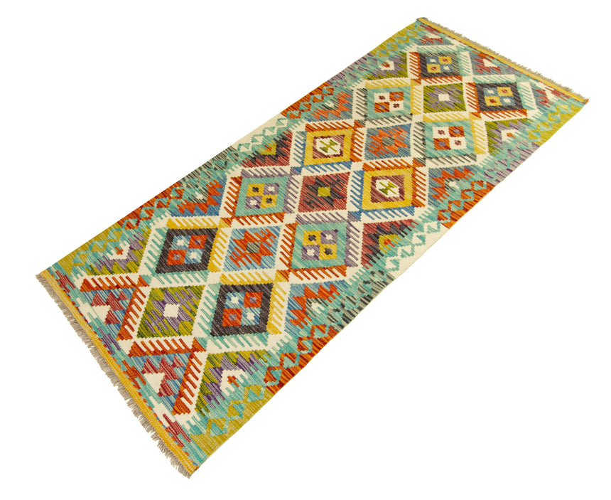 Kilim Afgano | 197 x 80 cm