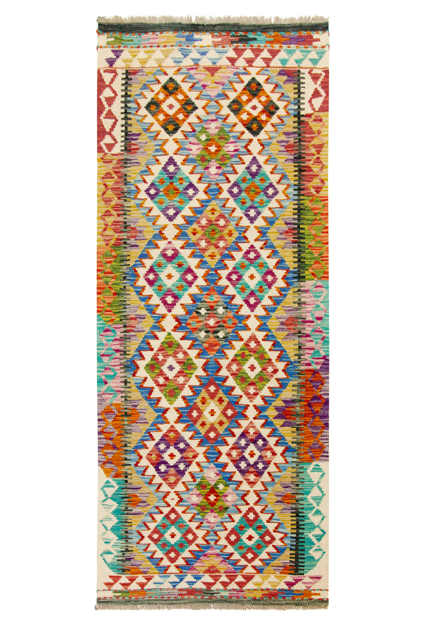Kilim Afgano | 198 x 85 cm