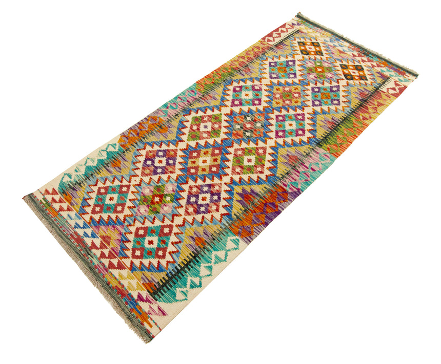 Kilim Afgano | 198 x 85 cm