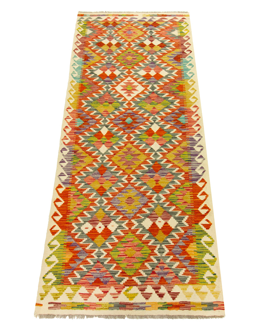 Kilim Afgano | 199 x 85 cm