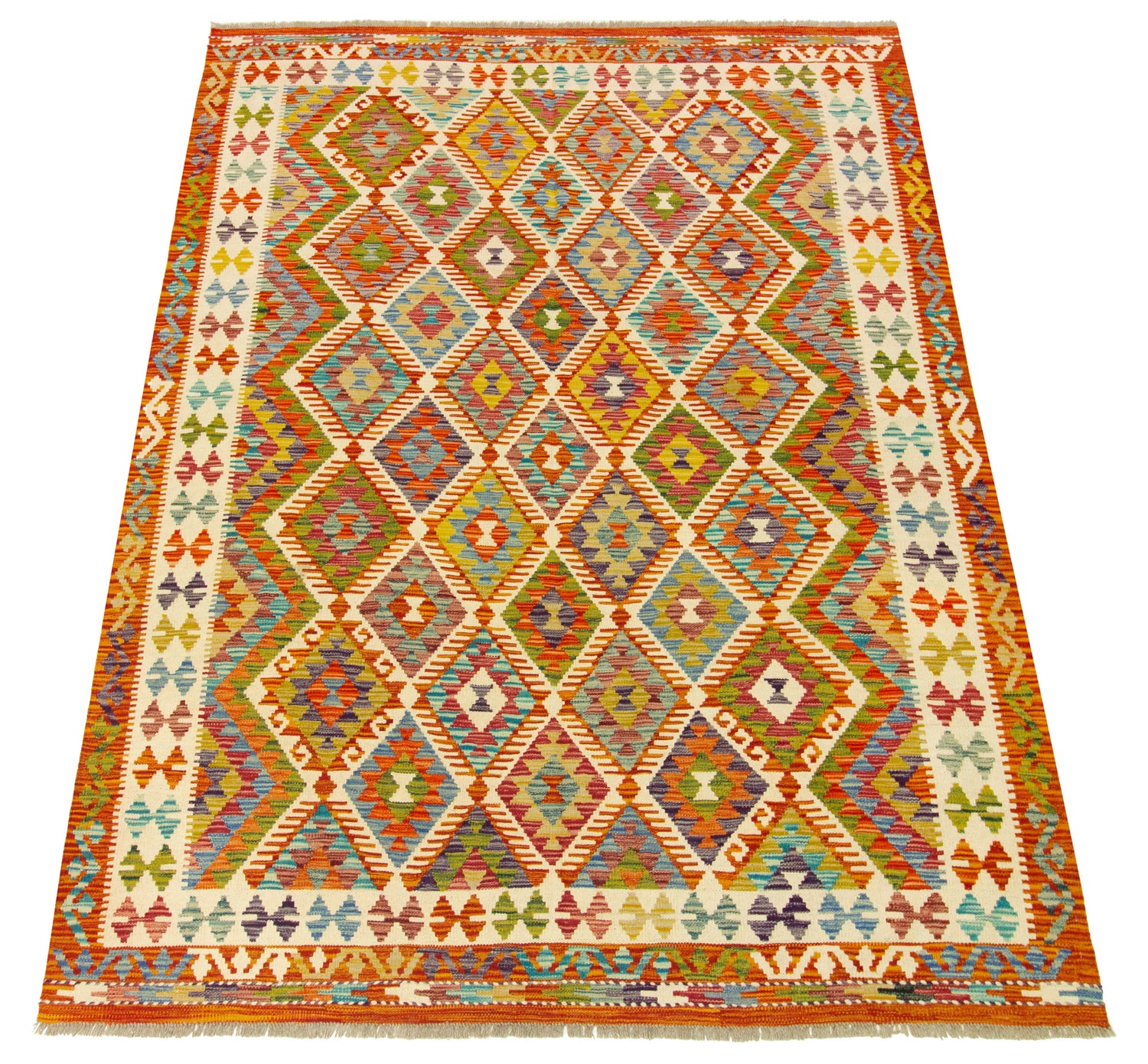 Kilim Afgano | 247 x 198 cm