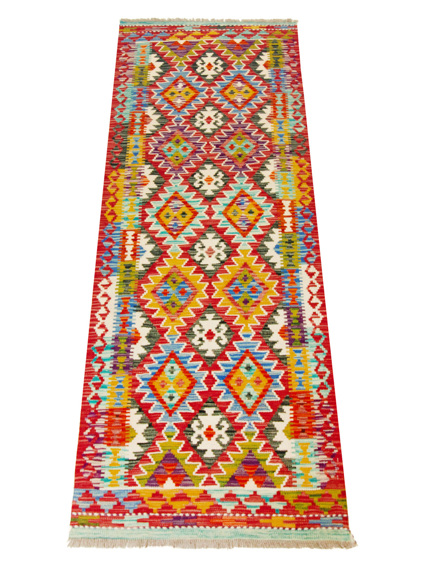 Kilim Afgano | 199 x 79 cm