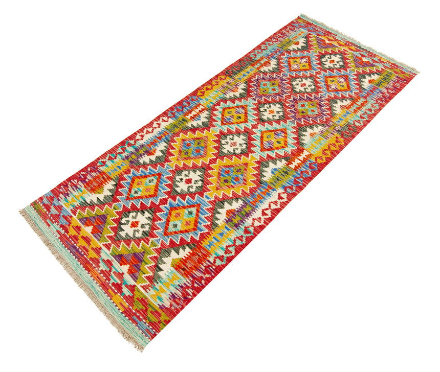 Kilim Afgano | 199 x 79 cm