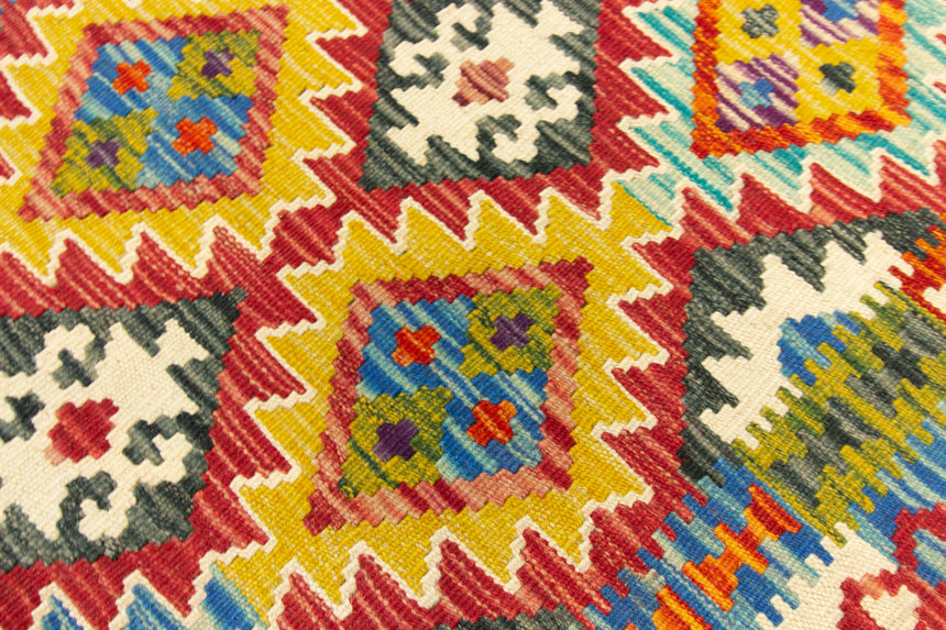 Kilim Afgano | 199 x 79 cm